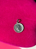 Sterling Silver Antiqued Our Lady of Mount Carmel Medal
