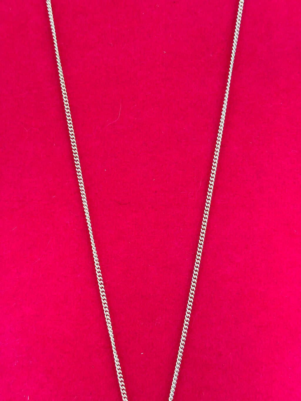Sterling Silver 18 mm Round St. Theresa 18" Necklace