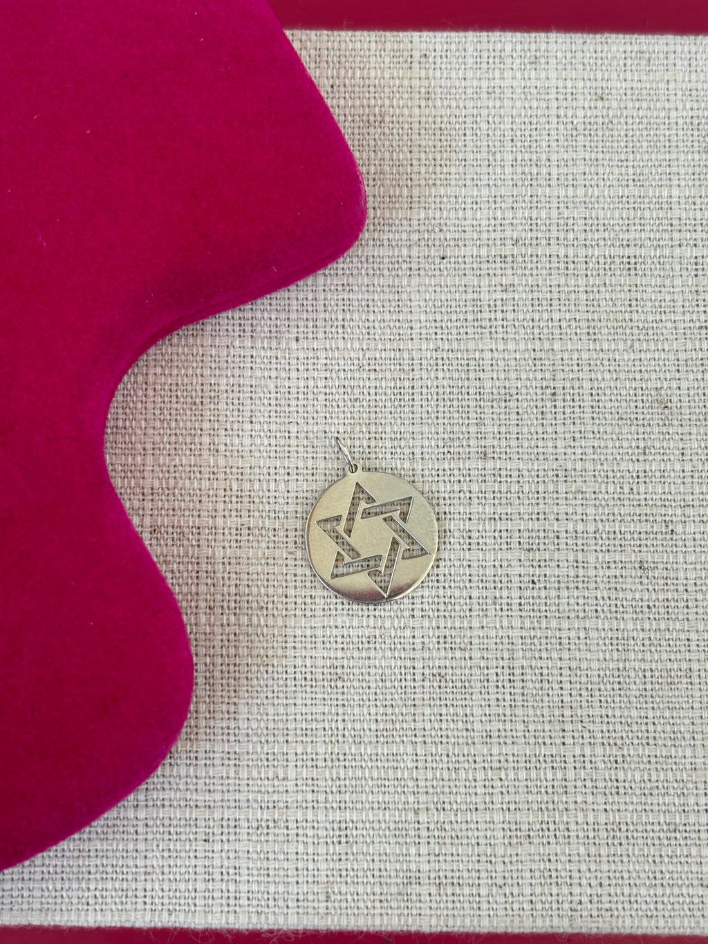 Sterling Silver Star of David Pendant