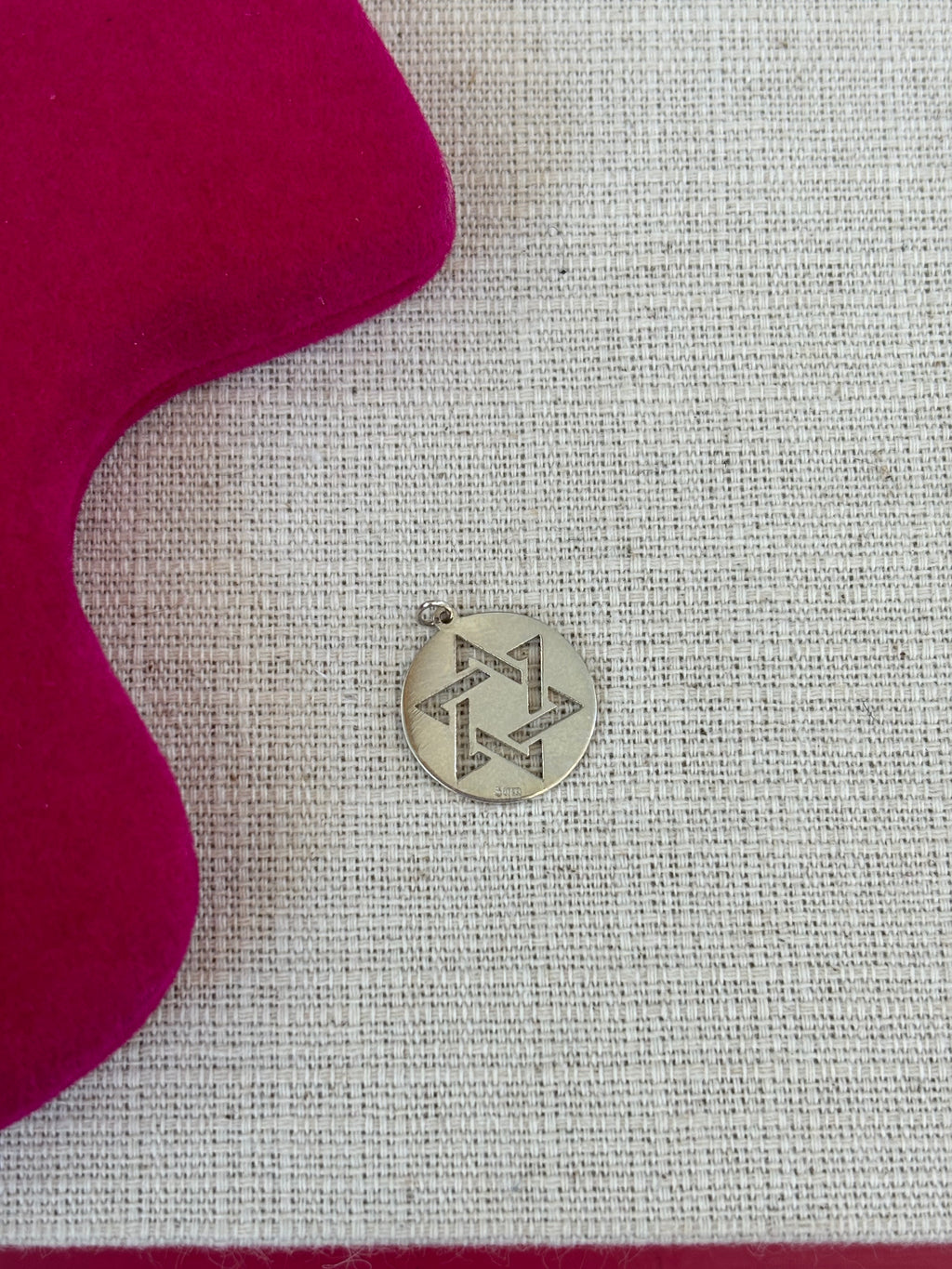 Sterling Silver Star of David Pendant