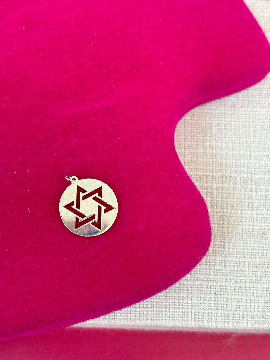 Sterling Silver Star of David Pendant