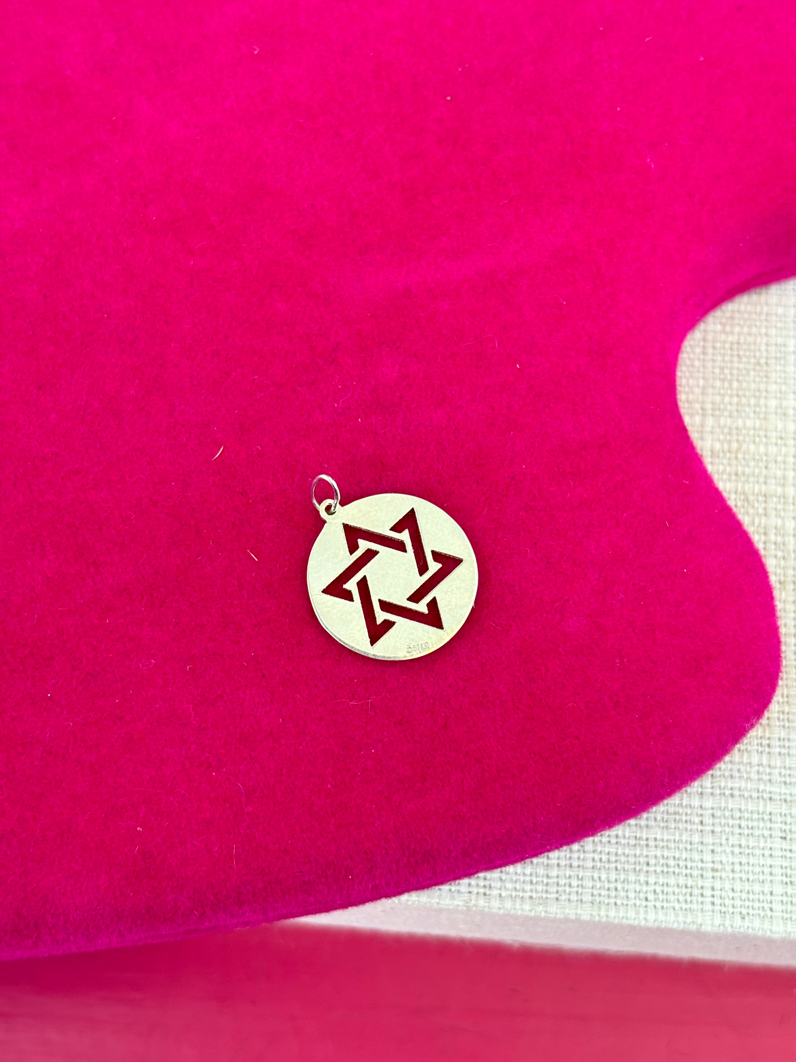 Sterling Silver Star of David Pendant