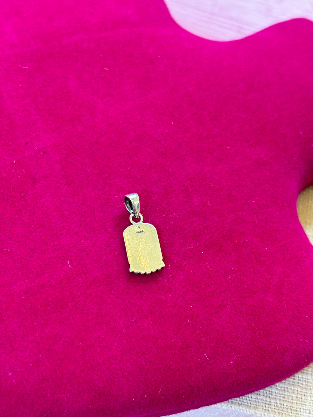Sterling Silver Antiqued Mini Good Luck Icons Pendant