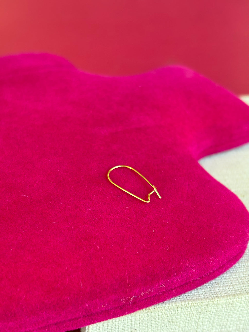 14k Single .027 inch Kidney Wire Component