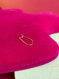 14k Single .027 inch Kidney Wire Component