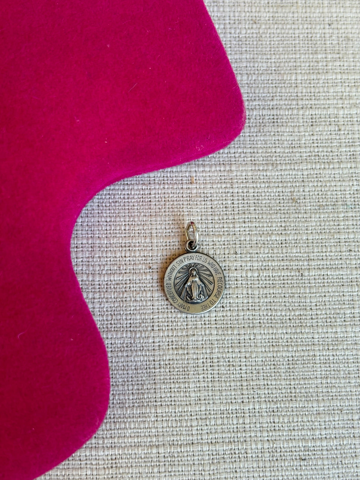 Sterling Silver 22 mm Miraculous Medal