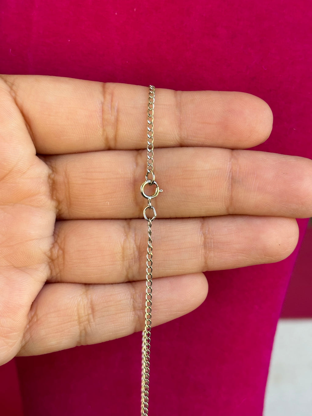 Sterling Silver 21x17.2 mm Four-Way Cross 18" Necklace
