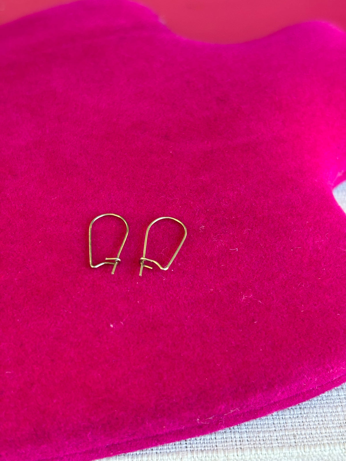 Sterling Silver Kidney Ear Wire Earring Top