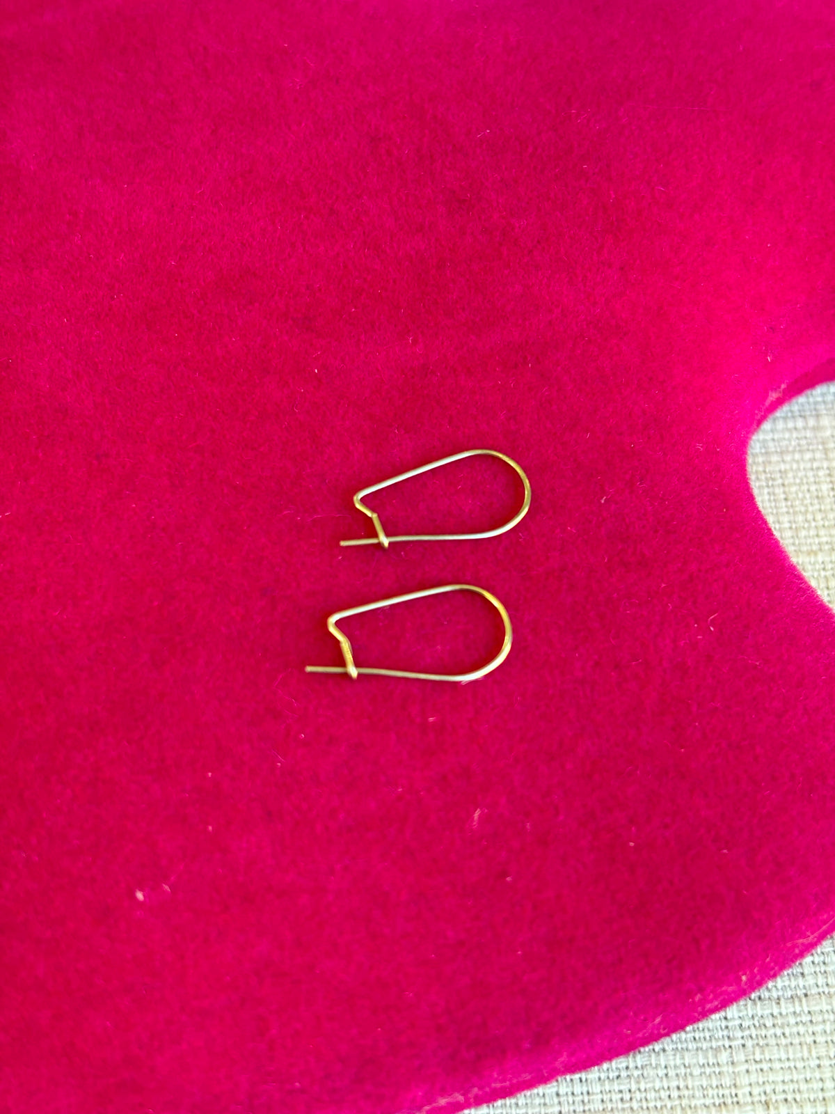 Sterling Silver Kidney Ear Wire Earring Top