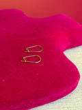 Sterling Silver Kidney Ear Wire Earring Top