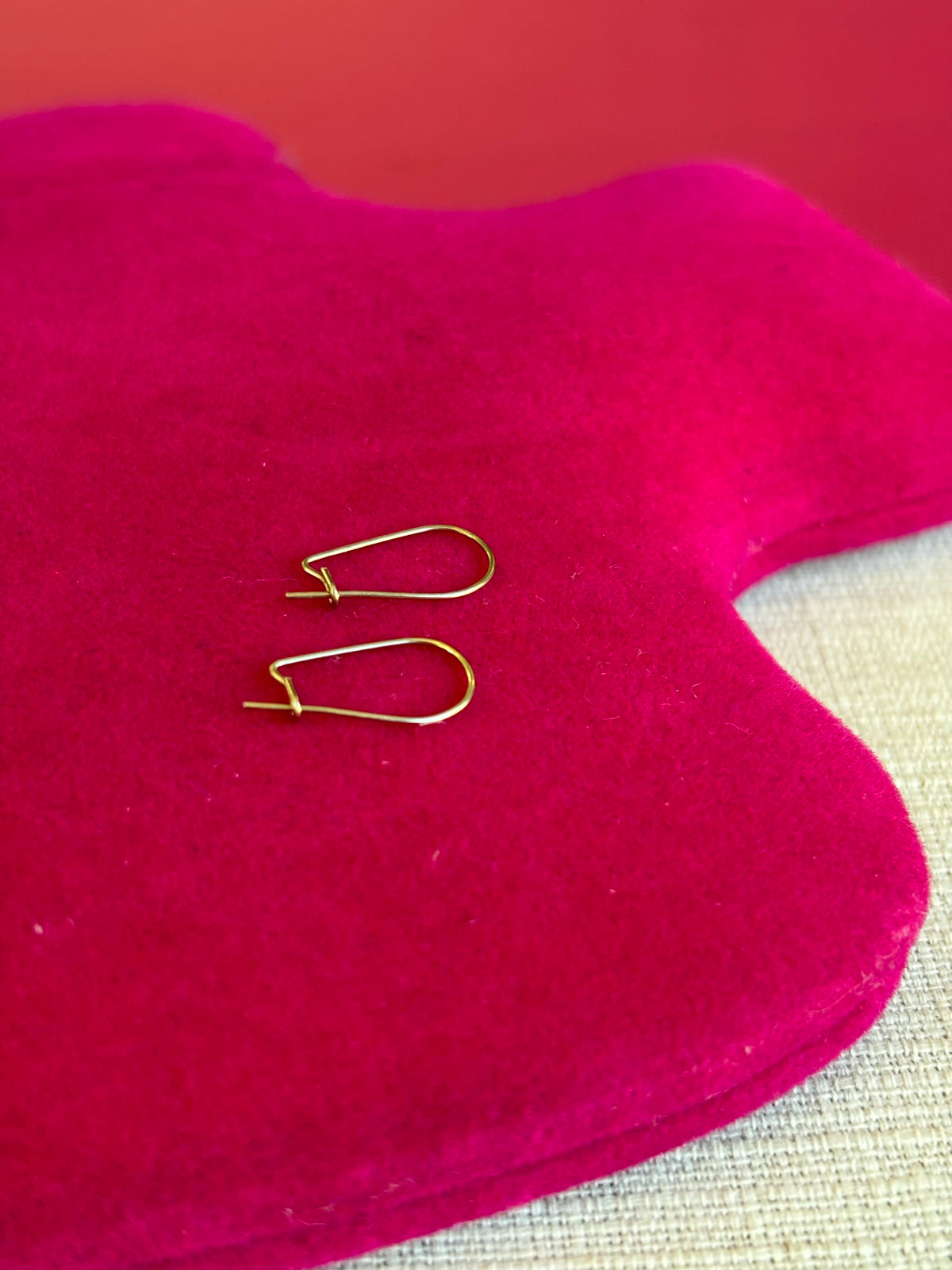 Sterling Silver Kidney Ear Wire Earring Top