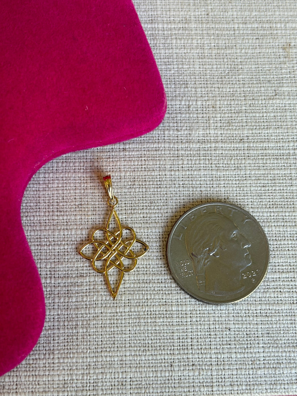 14K Celtic Knot Pendant
