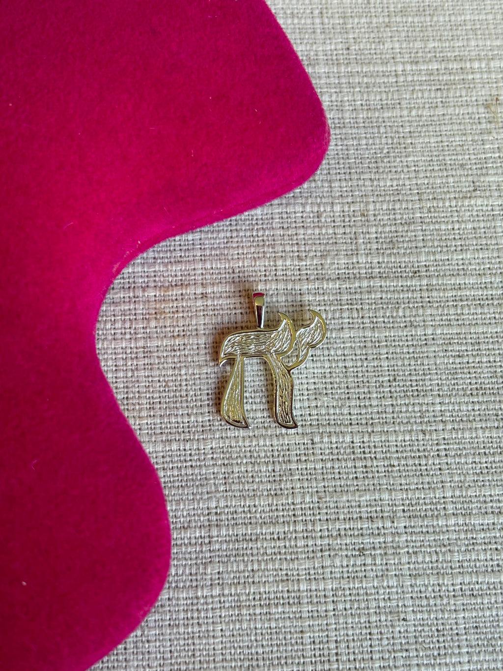 Sterling Silver Chai Pendant