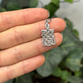 Sterling Silver Celtic Knot Charm Pendant
