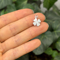Sterling Silver Four Leaf Clover Charm Pendant