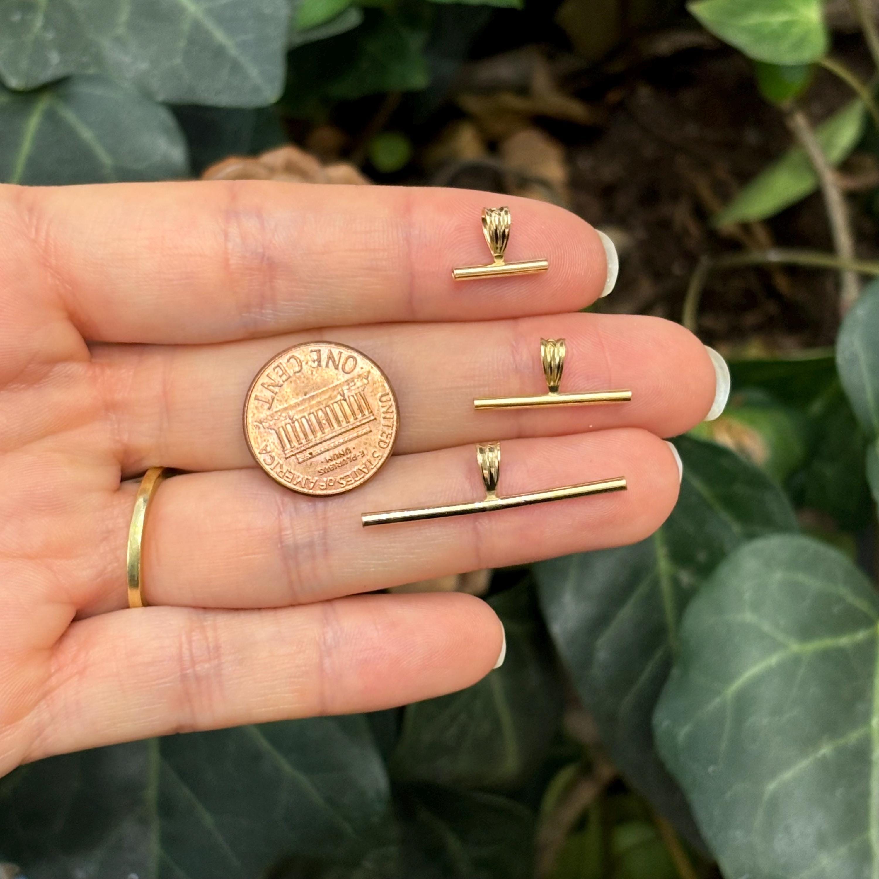 14k Yellow Gold-Filled Pin Brooch Converter