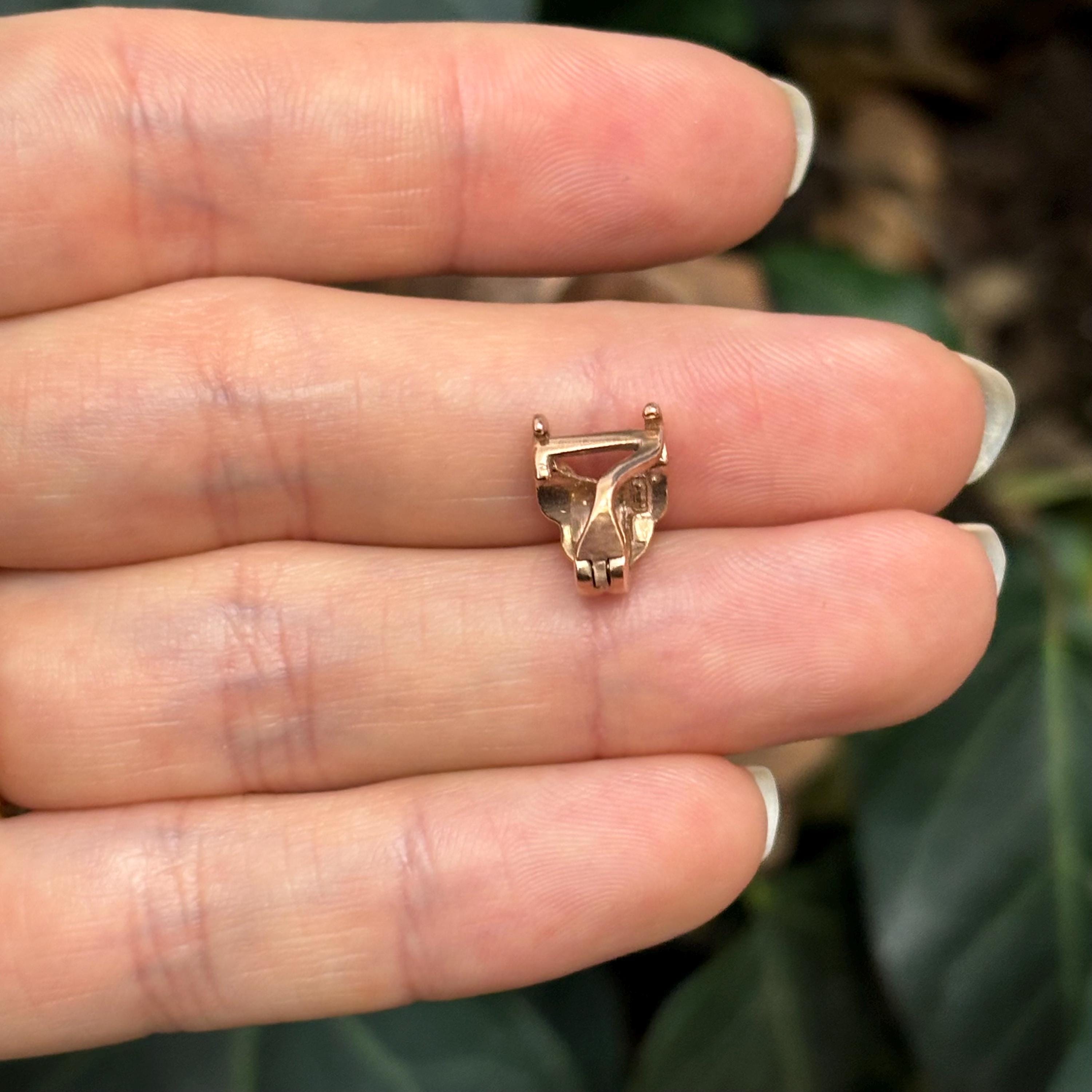 14k Rose Gold Pendant Hanger