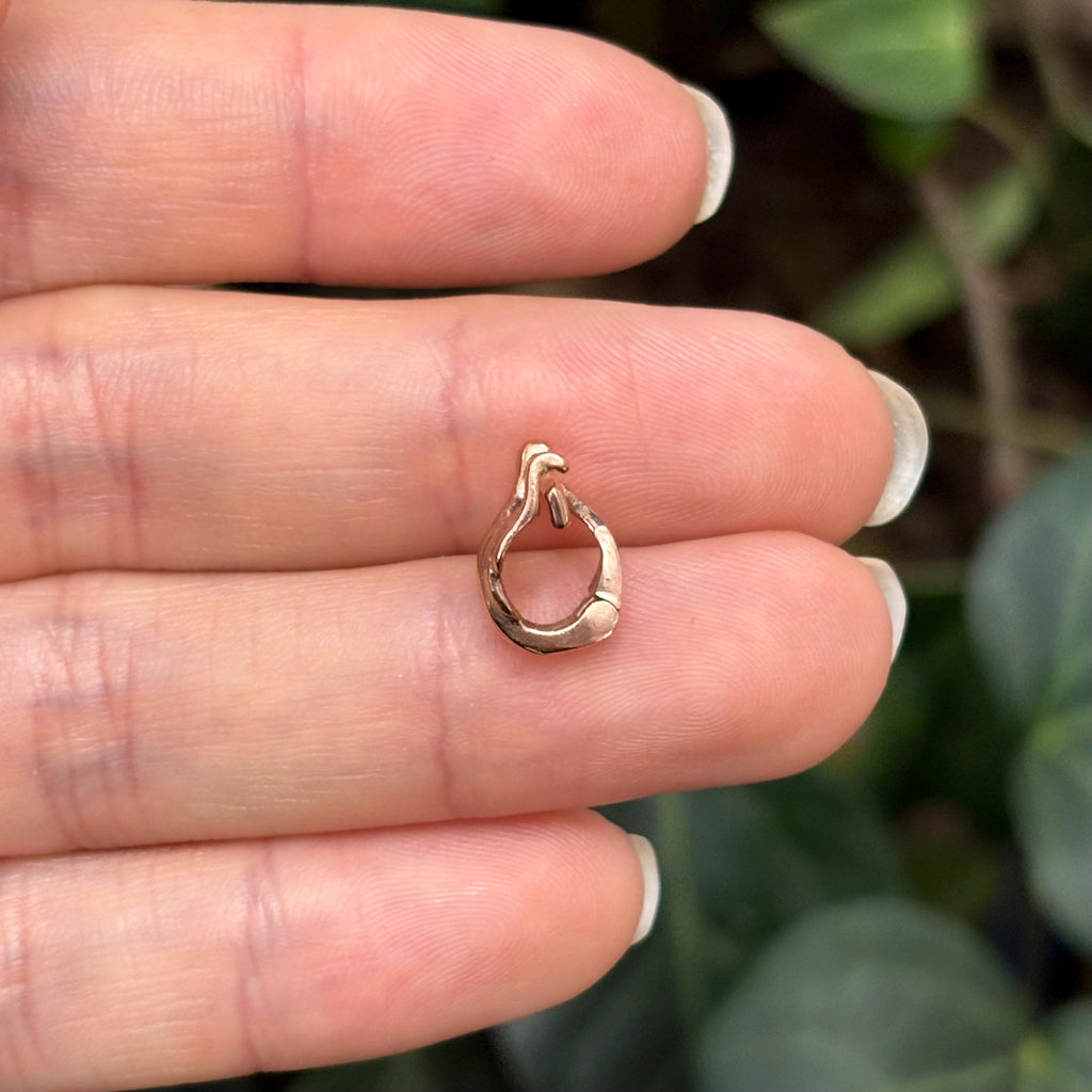 14k Rose Gold Pendant Hanger