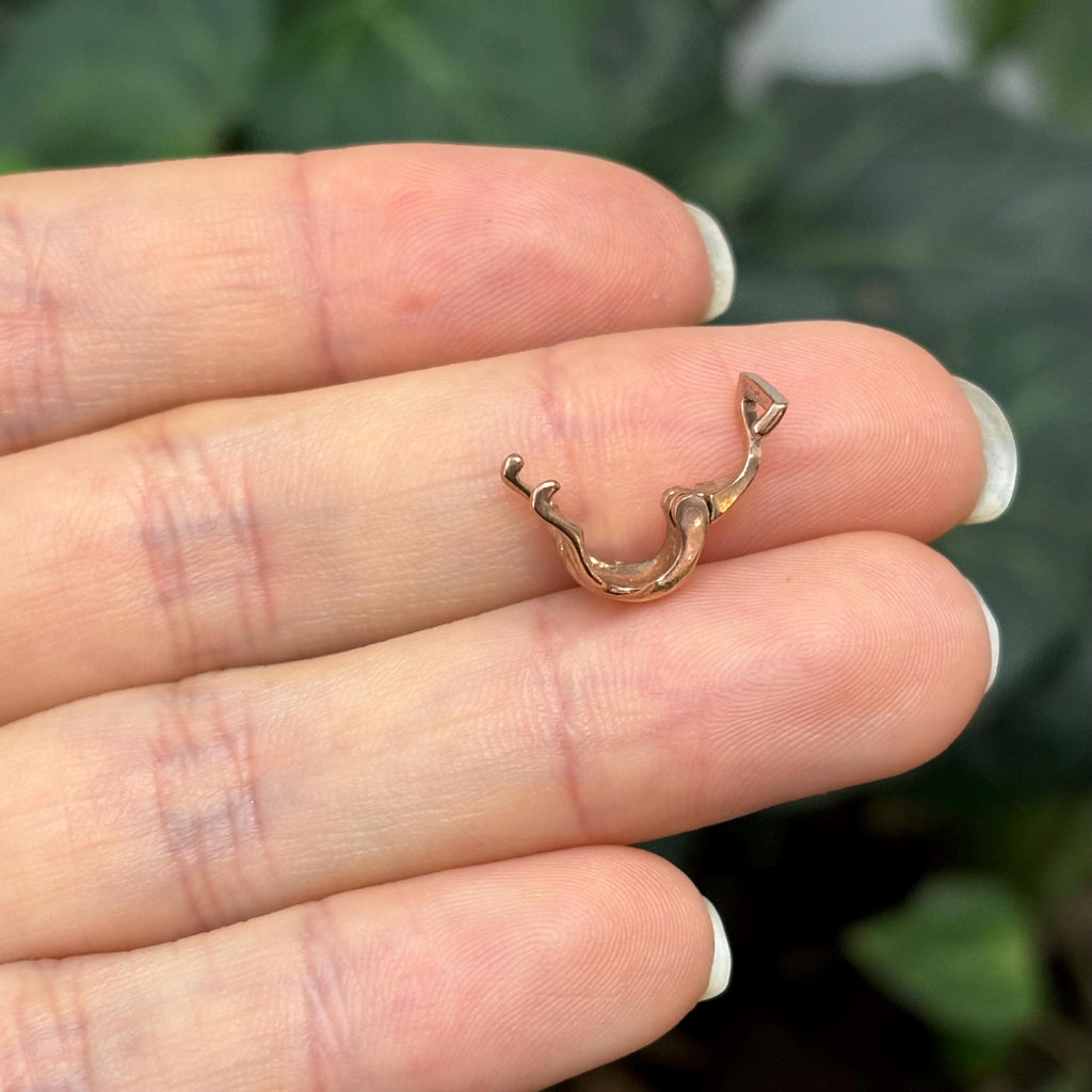 14k Rose Gold Pendant Hanger