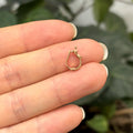 14k Yellow Gold Pearl Enhancer Pendant Hanger