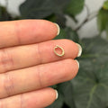 14k Yellow Gold Pearl Enhancer Pendant Hanger 5mm