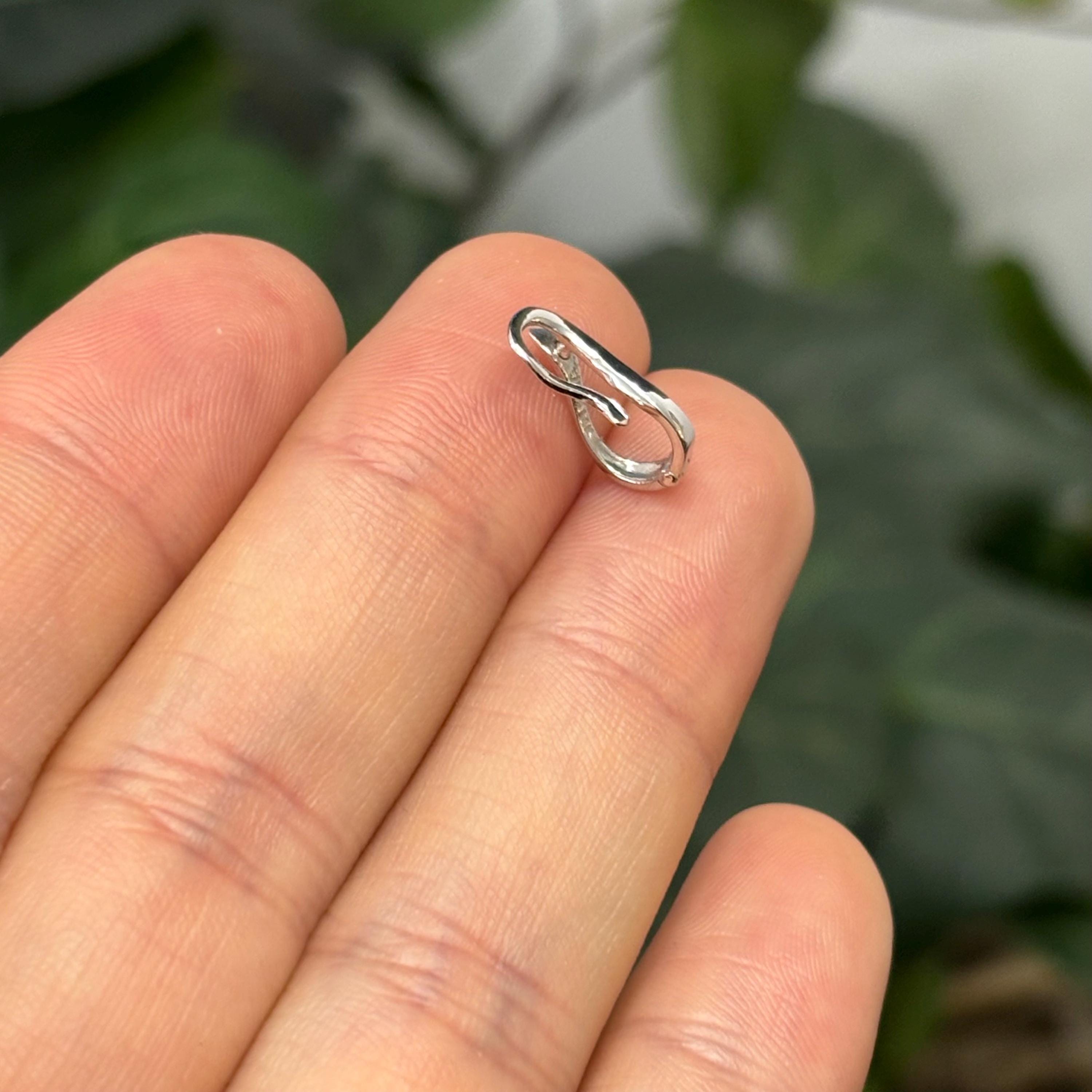 14k White Gold Pearl Enhancer Pendant Hanger