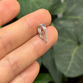 14k White Gold Pearl Enhancer Pendant Hanger