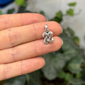 Sterling Silver Celtic Knot Charm Pendant