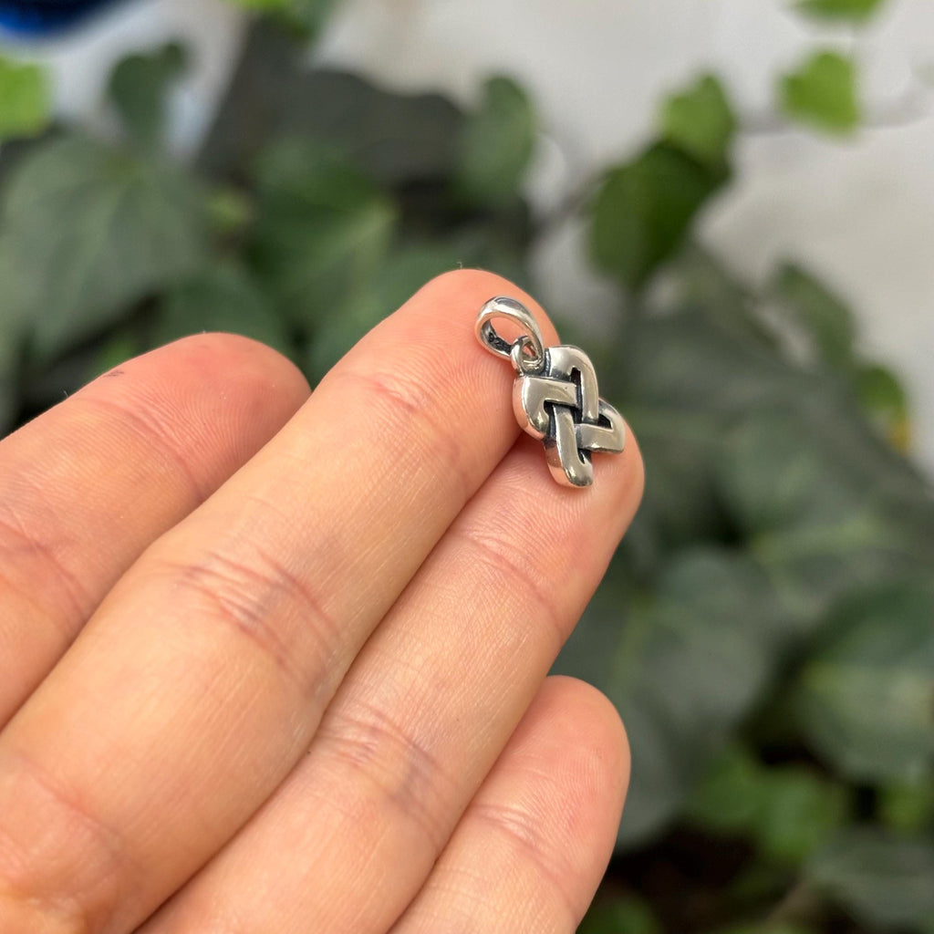 Sterling Silver Celtic Knot Charm Pendant