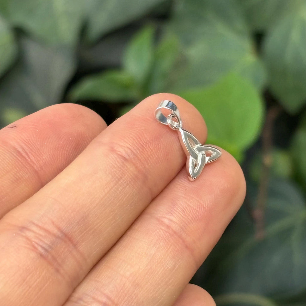 Sterling Silver Celtic Knot Charm Pendant