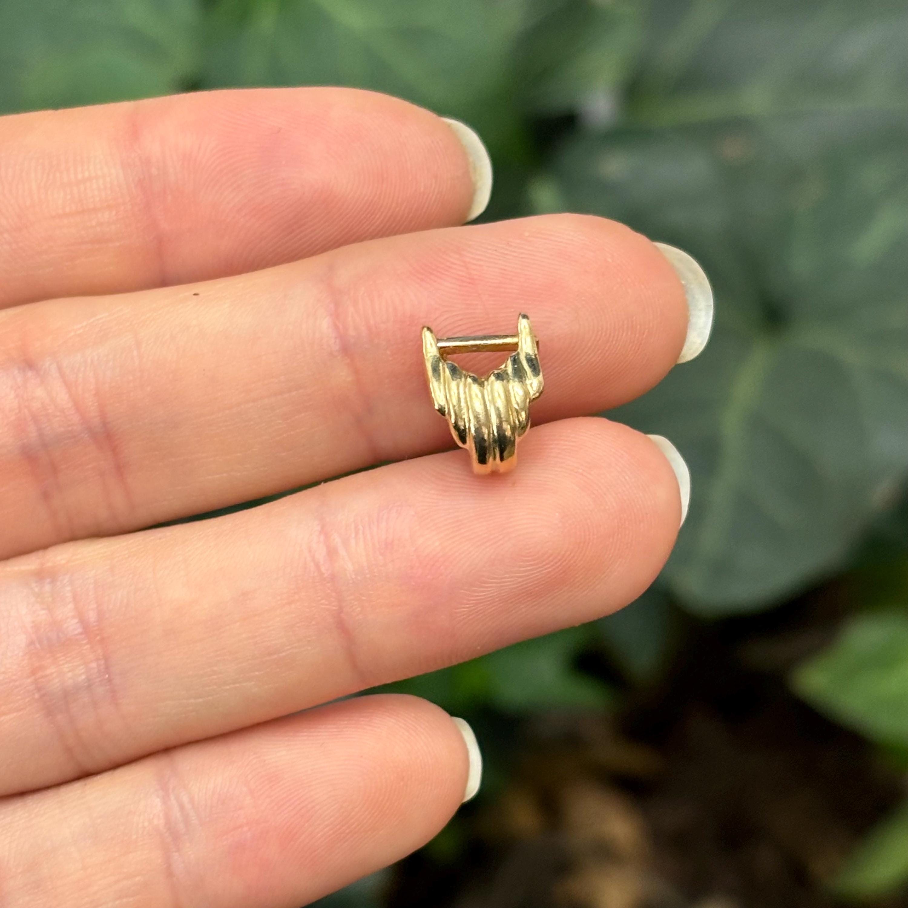 14k Yellow Gold Pendant Hanger