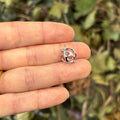 14k White Gold Pearl Enhancer Pendant Setting Cage