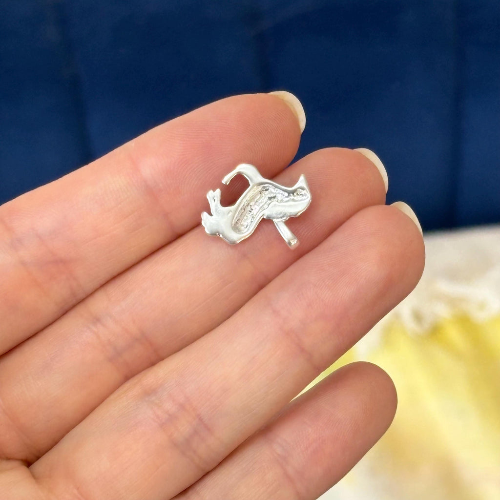 Sterling Silver Horse Charm Tiny Pendant