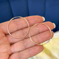 14/20 Rose Gold-filled Endless Hoop Earring