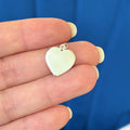 Sterling Silver Small Heart Charm