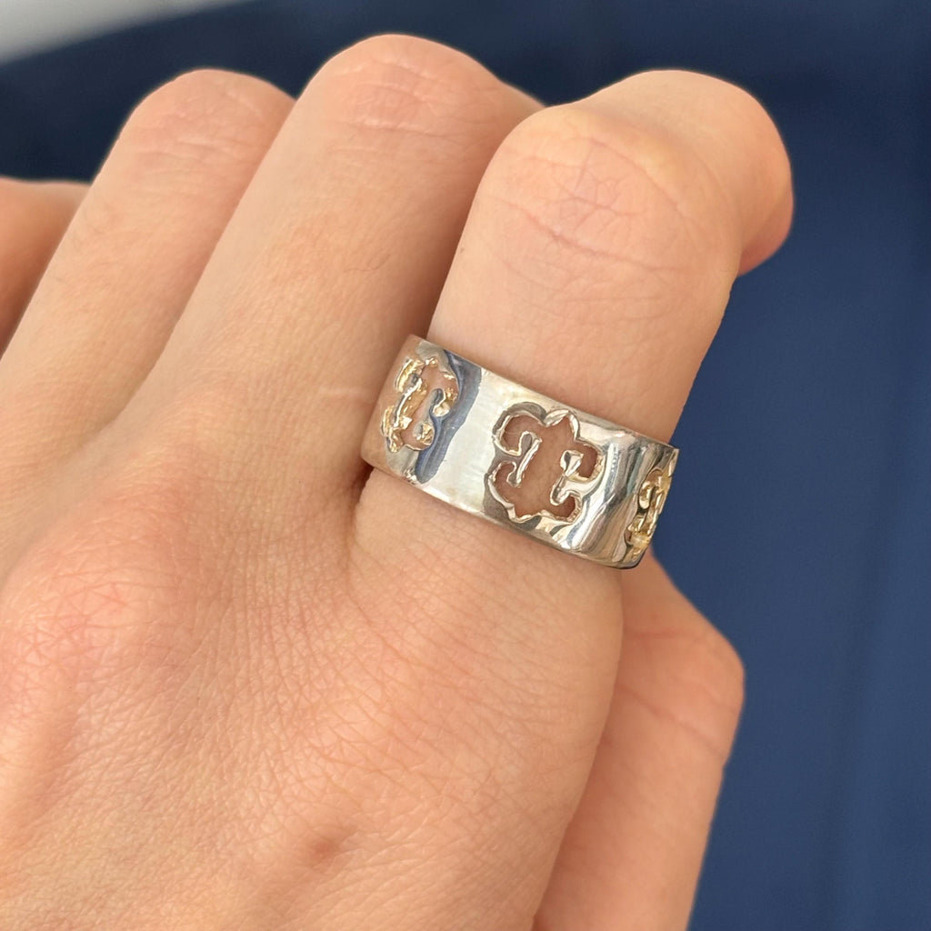 Sterling Silver Fleur De Lis Ring