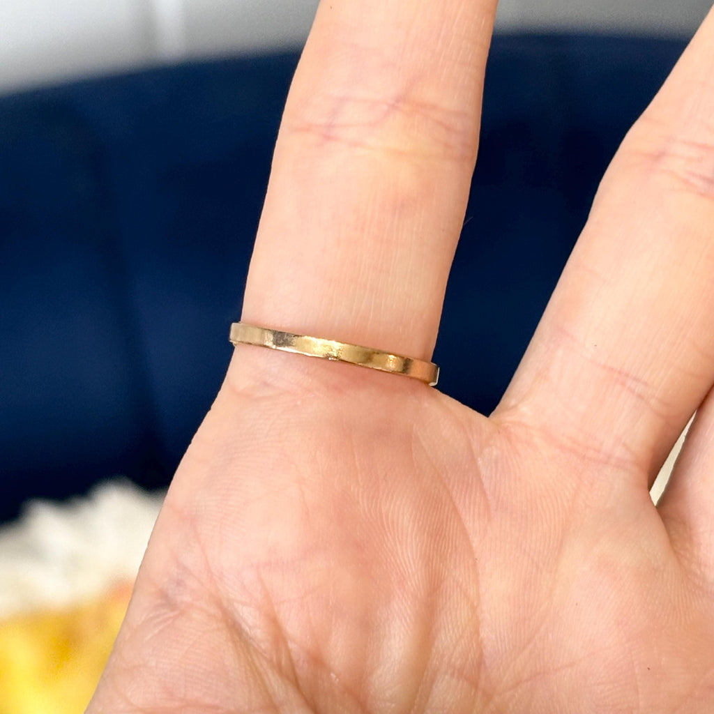 14k Gold Celtic Trinity Knot Open Shank Ring
