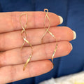 14/20 Yellow Gold-filled Twist Earrings