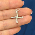 Sterling Silver St Bridget Cross  Pendant