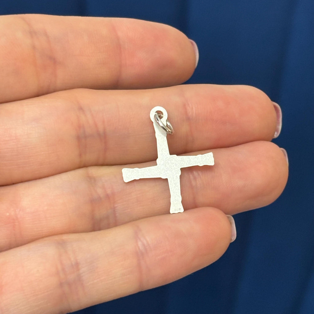 Sterling Silver St Bridget Cross  Pendant