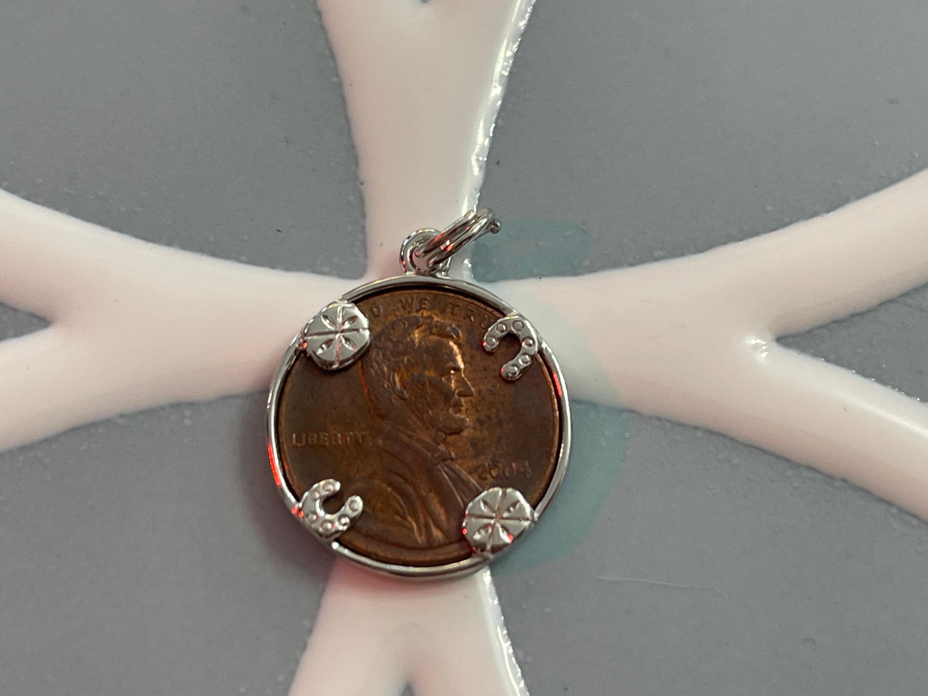 Sterling Silver Penny Charm