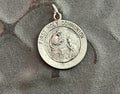 Sterling Silver 18 mm First Communion Medal Charm Pendant
