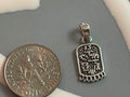 Sterling Silver Good Luck Charm Pendant