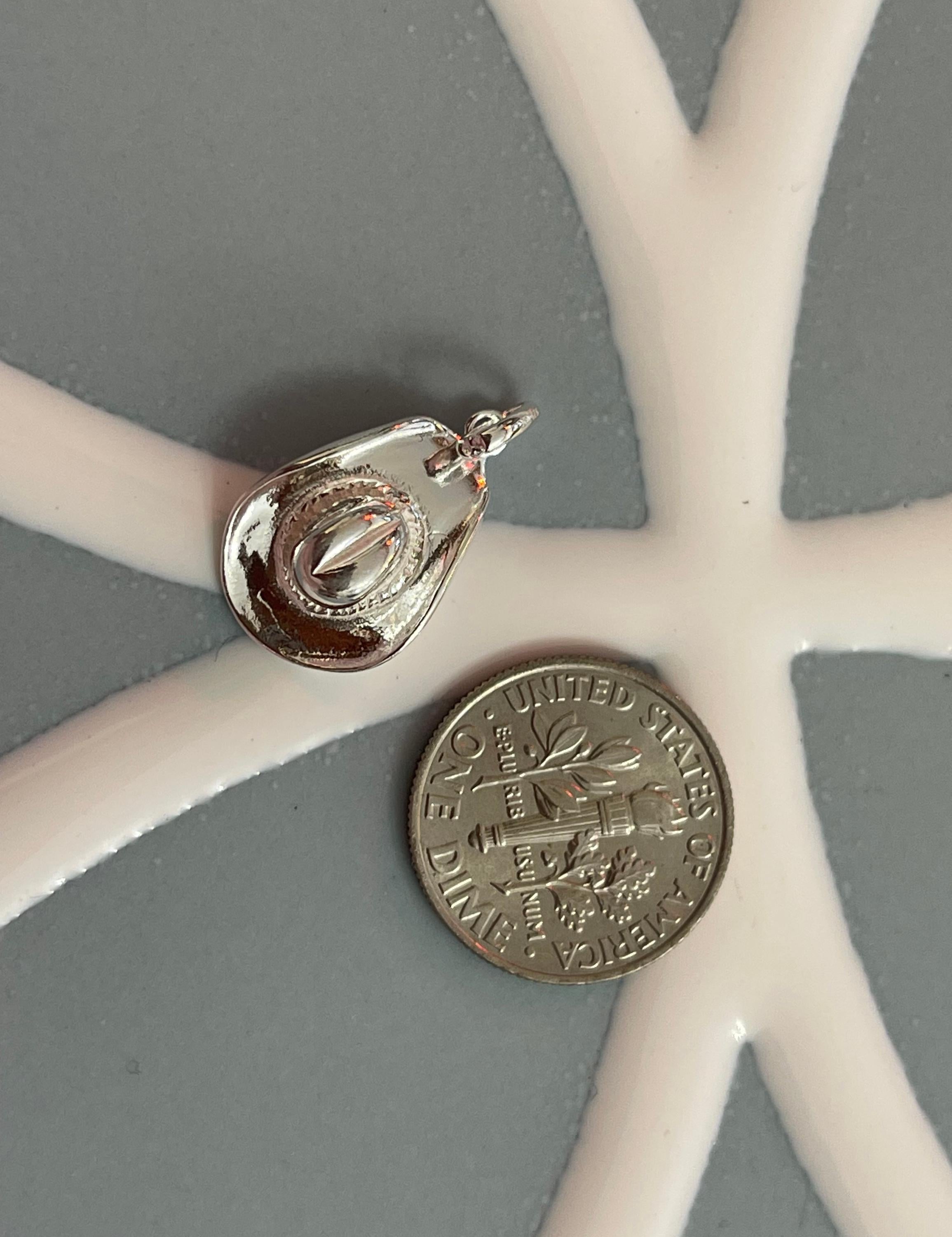 Sterling Silver Cowboy Hat Charm