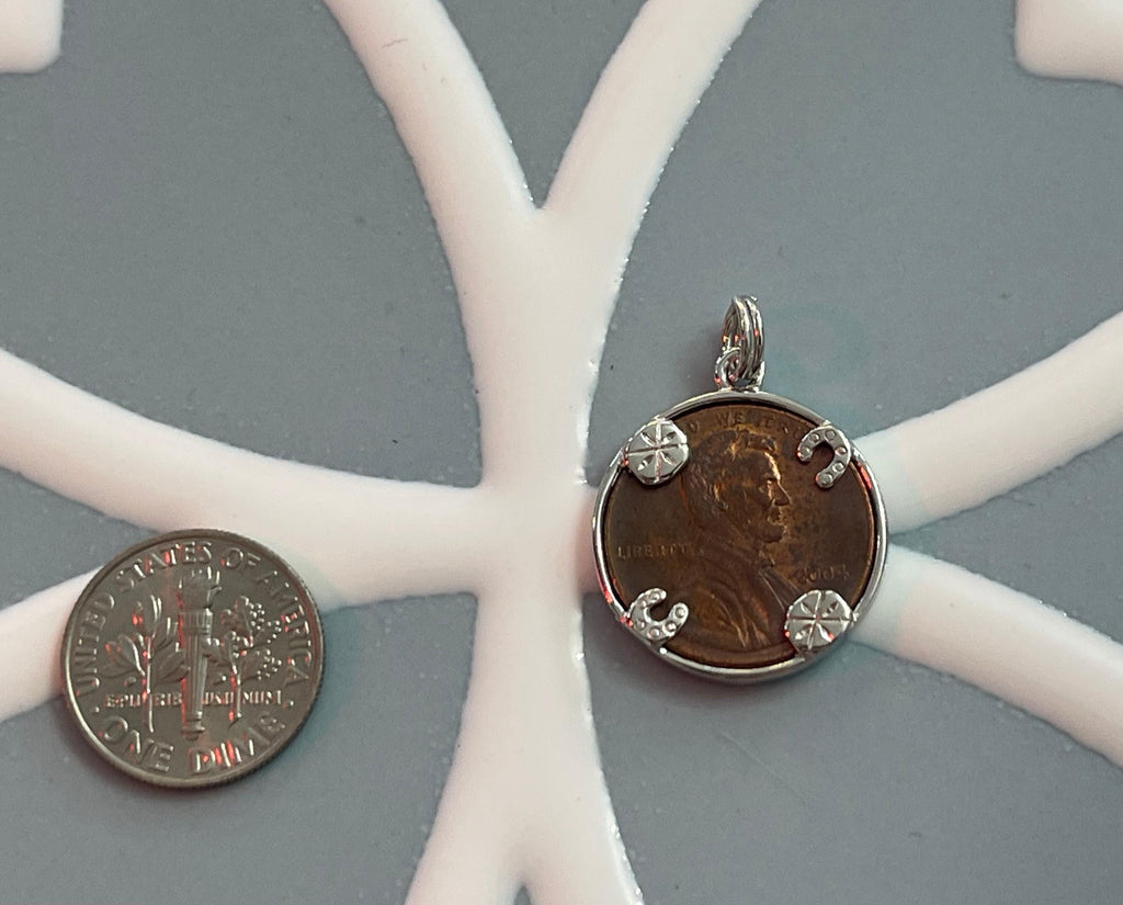 Sterling Silver Penny Charm