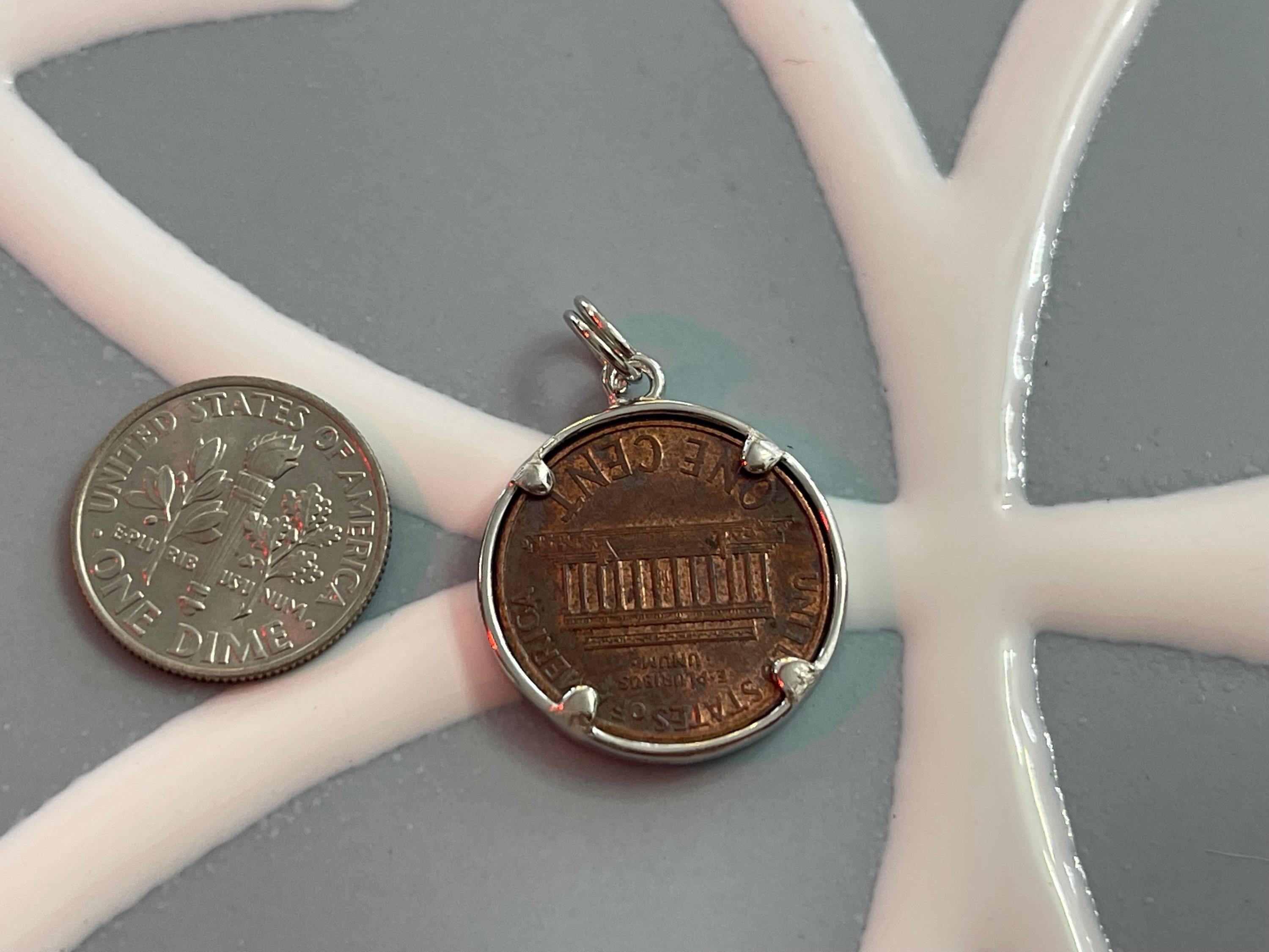 Sterling Silver Penny Charm