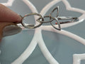 Sterling Silver Trinity Knot Cuff Bangle Bracelet