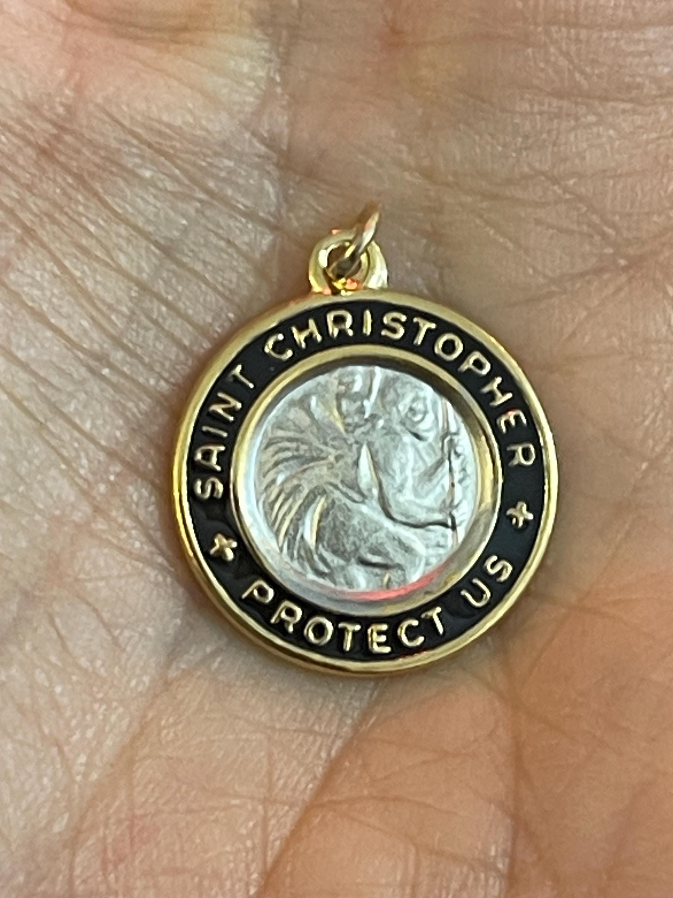 Sterling Silver St. Christopher Charm