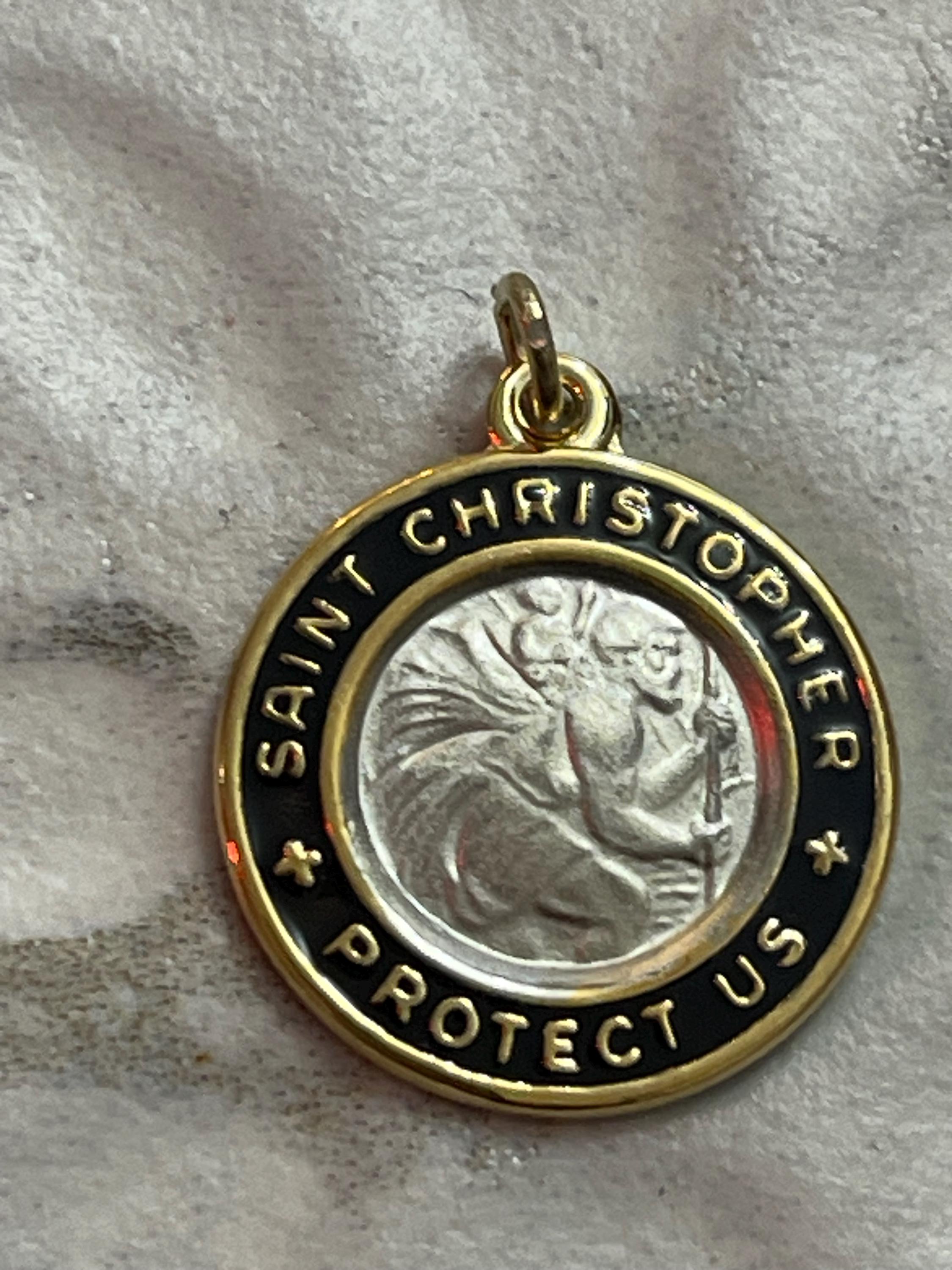 Sterling Silver St. Christopher Charm