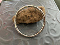 Sterling Silver Textured Bangle Bracelet